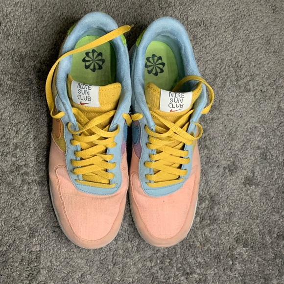 Size 11 1/2 - Nike Air Force 1 '07 LV8 Next Nature Low Sun Club - Multi - Picture 8 of 9